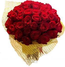 40 red roses